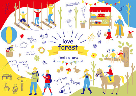 Hobbies and Leisureのイラスト素材