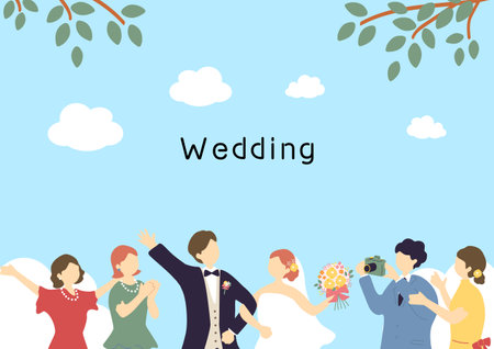Weddingのイラスト素材