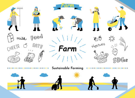 Farmersのイラスト素材