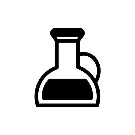 Simple vector icons. Flat illustration on a theme oilのイラスト素材