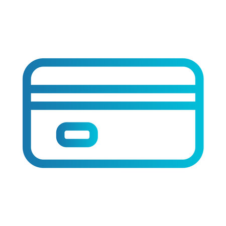 simple vector icon bank cardのイラスト素材