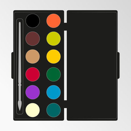 illustration on the theme watercolor paintsのイラスト素材