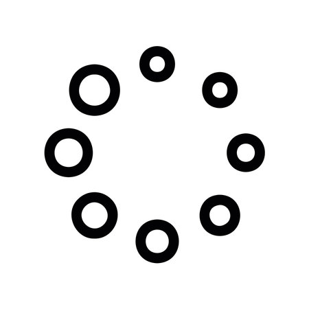 A clean pictogram focused on a topic preloader