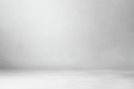 Empty studio environment with soft lighting for creative work.の素材