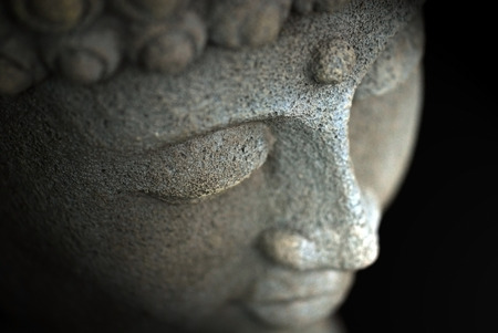 The face of Buddhaの写真素材