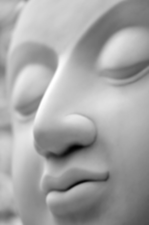 blur-The face of Buddha in Asiaの写真素材