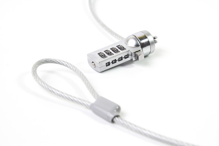 Laptop Notebook Security Lockの写真素材