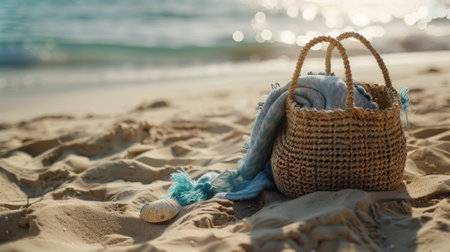 Summer vibes, beach bagの素材