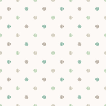 seamless dots pattern のイラスト素材