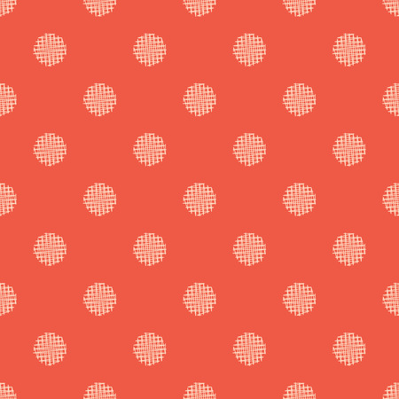 seamless polka dots pattern のイラスト素材