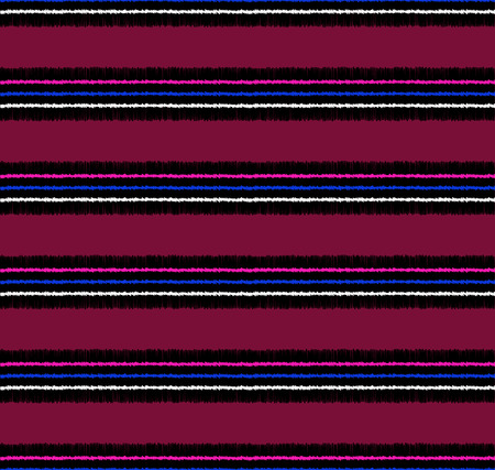 seamless horizontal stripes pattern のイラスト素材