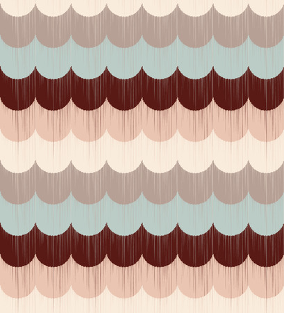 seamless ripple wave pattern のイラスト素材