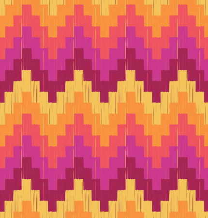 seamless pixel chevron pattern のイラスト素材