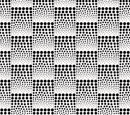 seamless abstract dotted pattern のイラスト素材