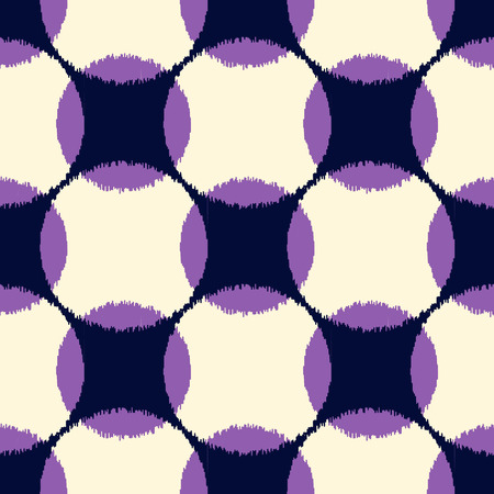 seamless geometric round circle patternのイラスト素材