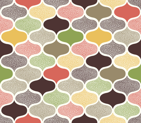 seamless ornament doodle patternのイラスト素材