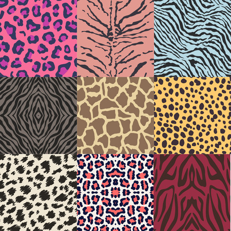 seamless animal skin patternのイラスト素材