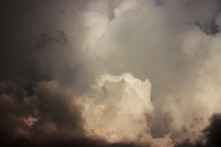 Dark clouds, storm background to for your design.の写真素材