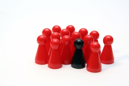 people abstractの写真素材