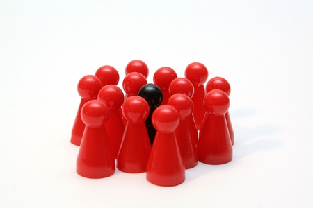 people abstractの写真素材