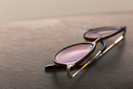 Retro vintage eyeglass is characterized by frames conveying a '50s, '60s, or '70s look