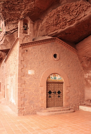Saint Gregory hermitage near Falset town (Catalonia, Spain)の写真素材