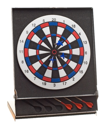 Travel darts gameの写真素材