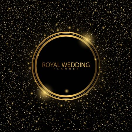 Glowing Luxury Backgroundのイラスト素材