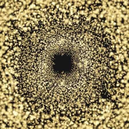 gold lighting sparkleのイラスト素材