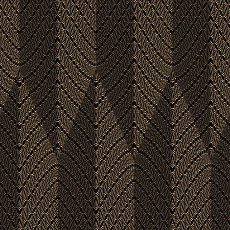 Geometric Luxury Background with Gold Colorのイラスト素材