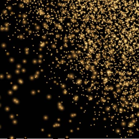 Gold glitter texture on a black background. Golden Sparkle.golden glittering vector, Golden grainy abstract texture on a black backgroundのイラスト素材