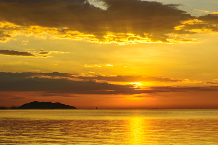 Before sunsetの写真素材