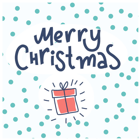 Merry Christmas and Happy New Year 2019 designのイラスト素材
