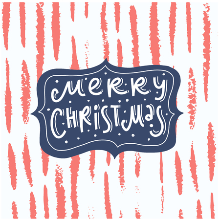 Merry Christmas and Happy New Year 2019 design for gift cards, covers, invitations, posters, banners, flyers, placards. Vector illustrationのイラスト素材