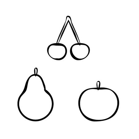 appleのイラスト素材