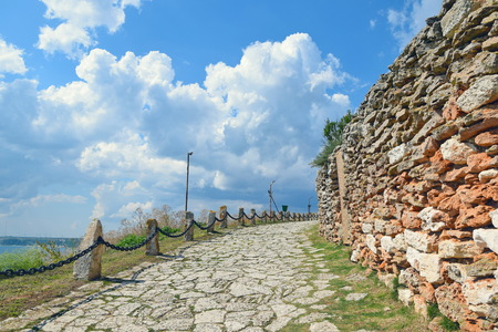Cape Kaliakra Sea Stoned Path Landmark Sea View Bulgaria