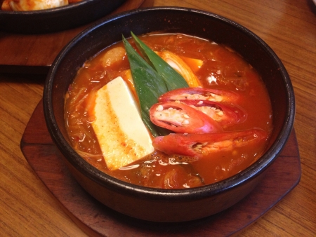 Kimchi soupの素材