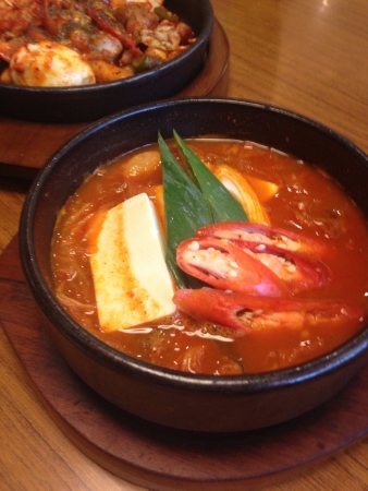 Kimchi soupの素材
