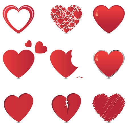 Heart Iconsのイラスト素材