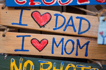 A sign of love, family