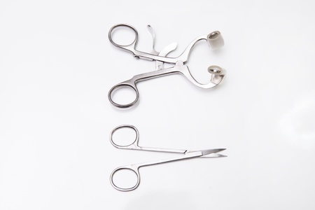 Dental tools in dental clinicの写真素材