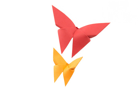 butterfly Origamiの写真素材