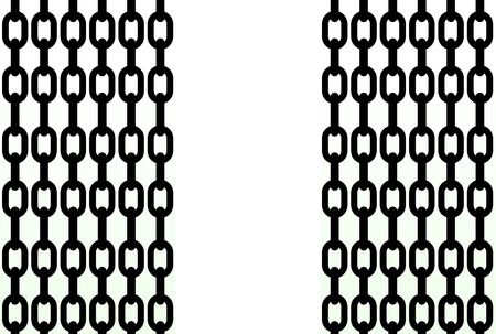 Metallic chain abstract background