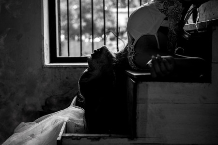 Bride ghost storyの写真素材