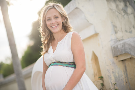 Image of pregnant womanの写真素材