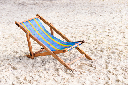 Beach Chairs on sand