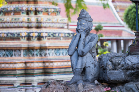 The Hermit statueの写真素材