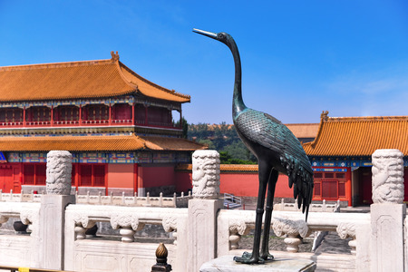 BEIJING, CHINA - JUNE 27: The forbidden city is the Chinese imperial palace from the Ming dynasty to the end of the Qing dynasty on JUNE 27, 2016.のeditorial素材