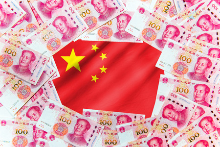 Yuan or RMB, Chinese Currencyの写真素材