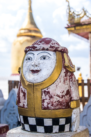 The spirit gate of Buphaya Pagoda in Bagan, Myanmar.の写真素材